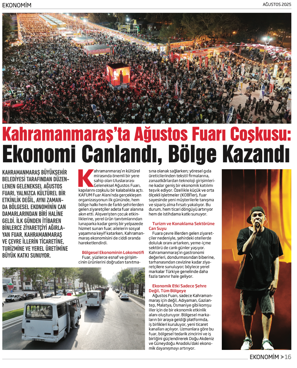 EKONOMİM AĞUSTOS SAYISI