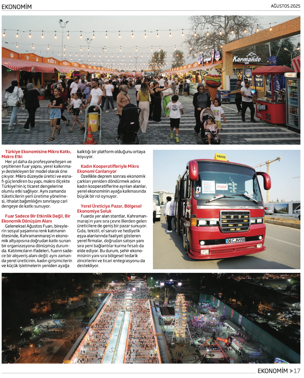 EKONOMİM AĞUSTOS SAYISI