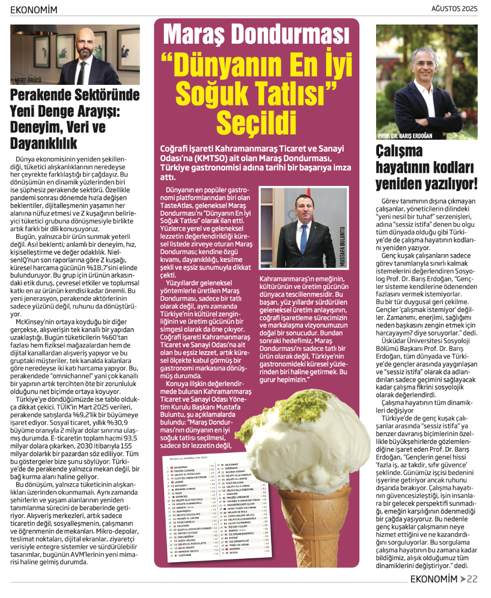 EKONOMİM AĞUSTOS SAYISI