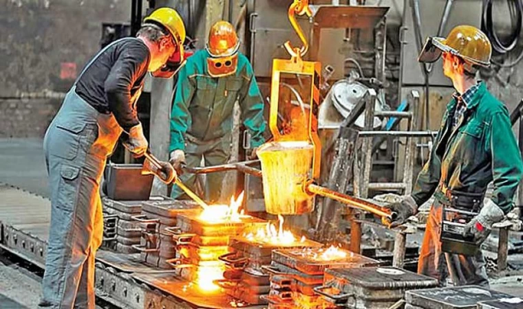 Sanayi üretimi yıllık yüzde 0,2 arttı