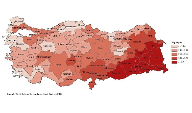 Tek kişilik hanehalklarının oranı arttı
