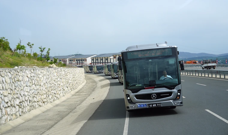 Kahramanmaraş’ta Toplu Taşıma Yeni Hibrit Otobüslerle Güçlendi