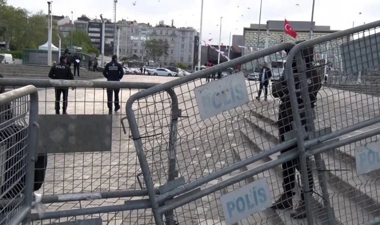 Taksim Meydanı ve İstiklal Caddesi’nde 1 Mayıs tedbirleri