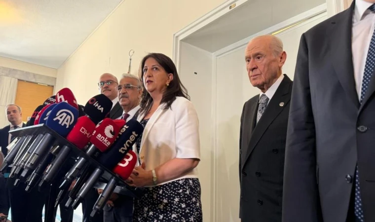 MHP lideri Bahçeli, DEM Parti heyetiyle görüştü