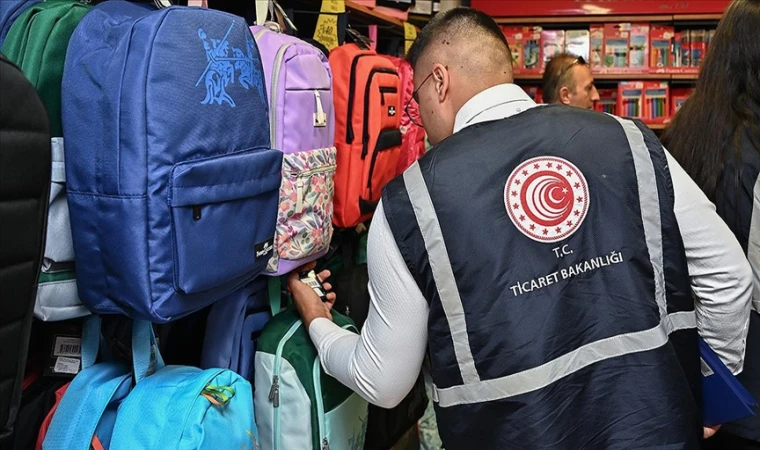 Ticaret Bakanlığı, okul ve kırtasiye denetimlerini sıklaştırdı