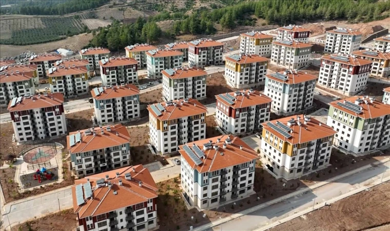 Deprem bölgesinde 452 bin konut teslim edilecek