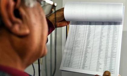 Seçmen listeleri askıda