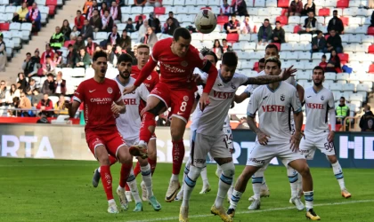 Trabzon, Antalya'da 2 puan bıraktı!