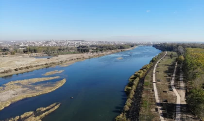 Meriç Nehri'nde kuraklık alarmı: