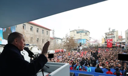 Cumhurbaşkanı Erdoğan, Ağrı mitinginde konuştu: "Başka Ağrı yok, başka Türkiye yok"