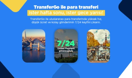 TransferGo’yu 7/24 para transferi ile buluşturuyor