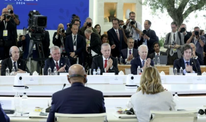 Cumhurbaşkanı Erdoğan, G7 Yüksek Düzeyli Oturumu’na katıldı