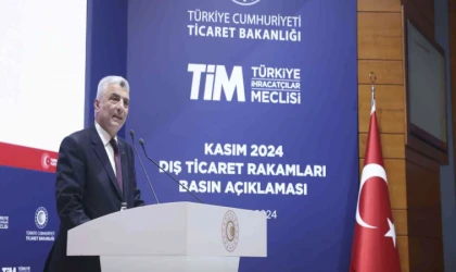 Bakan Bolat, Kasım ayı dış ticaret rakamlarını açıkladı
