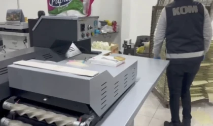 Matbaa kurup dolar basan şebeke çökertildi: