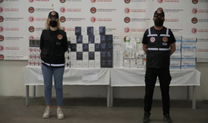 Kapıkule’de milyonlarca liralık kaçak eşya ele geçirildi