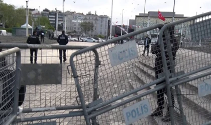 Taksim Meydanı ve İstiklal Caddesi’nde 1 Mayıs tedbirleri