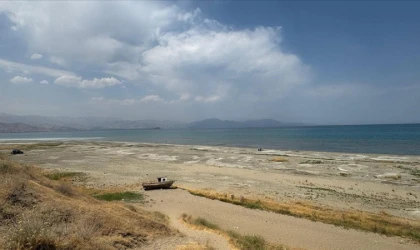 Yetersiz yağışlar Van Gölü Havzası'nı olumsuz etkiledi