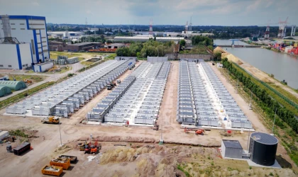 Avrupa’nın en büyük enerji depolaması tamamlandı