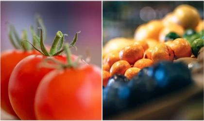 En çok mandalina ve domates tüketildi