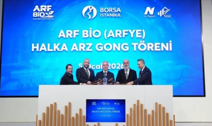 Borsa İstanbul'da gong ARF Bio için çaldı