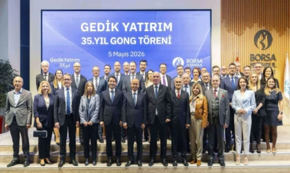 Borsa İstanbul'da gong Gedik Yatırım'ın 35'inci yılı onuruna çaldı